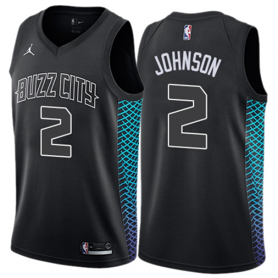 Mens-Nike-Jordan-Charlotte-Hornets-2-Larry-Johnson-Swingman-Black-NBA-Jersey-City-Edition_8817_550X550