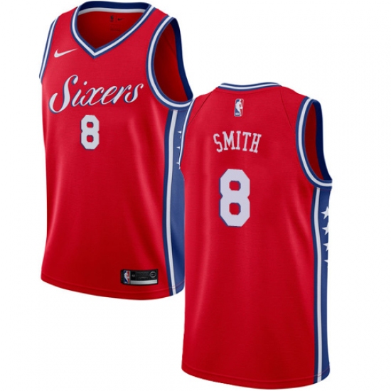 Mens-Nike-Philadelphia-76ers-8-Zhaire-Smith-Swingman-Red-NBA-Jersey-Statement-Edition_14008_550X550