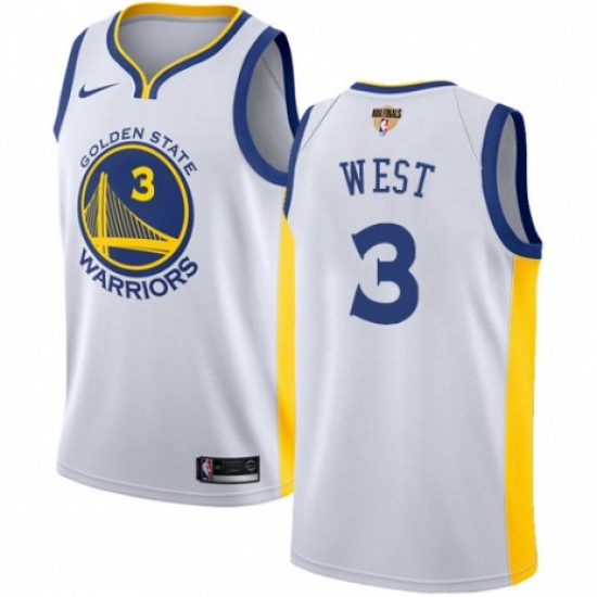 Youth-Nike-Golden-State-Warriors-3-David-West-Swingman-White-Home-2018-NBA-Finals-Bound-NBA-Jersey-Association-Edition_9076_550X550